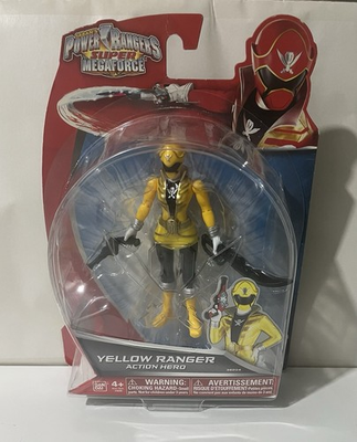 #ad #ad 2014 Saban’s Power Rangers Super Mega Force Yellow Ranger Figure * OPEN Box * $29.00