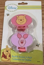 Winnie The Pooh Pacifier With Clip On Attachment Disney Baby