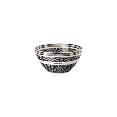 Rosenthal Versace La Greca Signature Black Bowl 15 cm