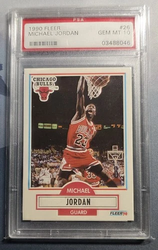 1990 Fleer Basketball Michael Jordan #26 PSA 10 GEM MT