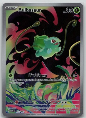 Bulbasaur 133/132 (NM) - ME01: Mega Evolution - Illustration Rare - Pokemon TCG