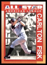 Carlton Fisk 1990 Topps #392 White Sox MLB READ FREE SHIPPING AutographDen