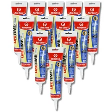 Lifetime Ultra 230 Premium White Acrylic Latex Caulk 5.5 oz Interior Exterior