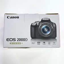Canon EOS 2000D Digital SLR Camera (with EF-S 18-55 mm f/3.5-5.6 Lens)-BRAND NEW