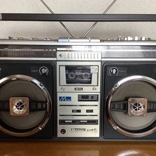 Sharp SEACHER-WL GF-508SB Retro Radio Cassette Player AM/FM