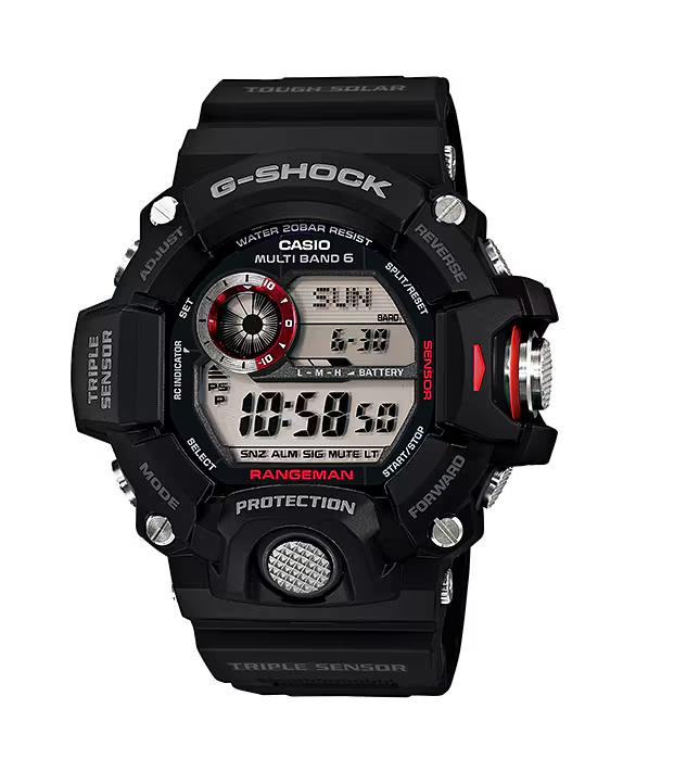 G-SHOCK GW-9400BJ Tough Solar ブラック CASIO G-SHOCK RANGEMAN GW-9400BJ-1JF Triple Sensor Radio