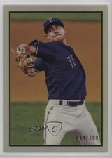 2019 Bowman Heritage Chrome Prospects Refractor /199 Brock Burke #53CP-108 0ym4