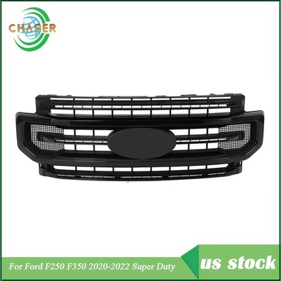 Front Grille Assembly Platinum Style Fit For Ford F250 F350 2020-2022 Super Duty