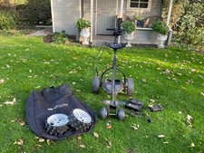 motocaddy s1 electric golf trolley with accessories