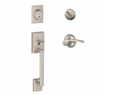 Schlage F60 CEN 619 MER Century Single Cylinder Keyed Entry Handleset