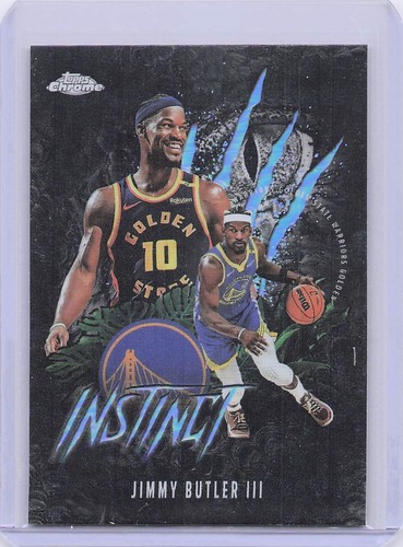 Jimmy Butler III #INS-3 2025 Topps Chrome Instinct card