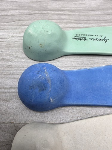Anthropologie Gemma Orkin 4 measuring spoons: Poodle, Dalmatian Scotty, Frenchie - Picture 8 of 11