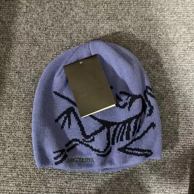 NWT Arc'teryx Bird Head Toque Beanie Hat blue Winter Cap