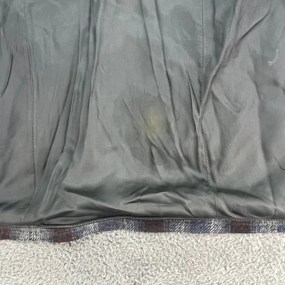 Field and Stream Gordon Ferguson Co Mens Plaid Wool Western Style Coat Size 44L - Image 4 of 4