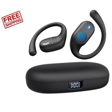 Open Ear Bluetooth 5.3 Headphones - 36H Waterproof Wireless Earbuds for Sports