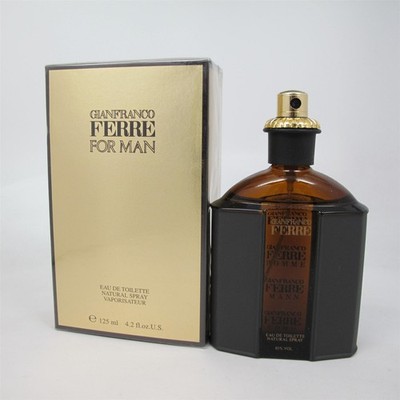 FERRE FOR MAN by Gianfranco Ferre 125 ml/ 4.2 oz Eau de Toilette Spray NIB