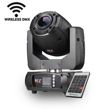 JMAZ Lighting JZ3010 Attco Spot 150 LED DMX Yoke Moving Head Light Black