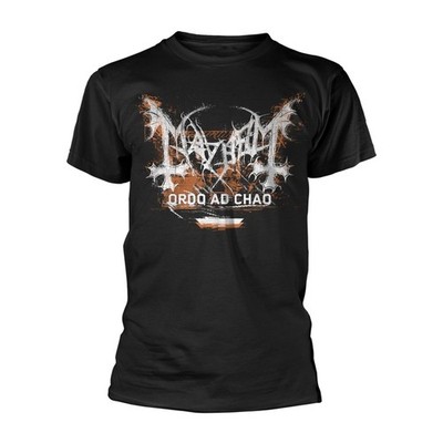 Mayhem 'Ordo Ad Chao' Black T shirt - NEW