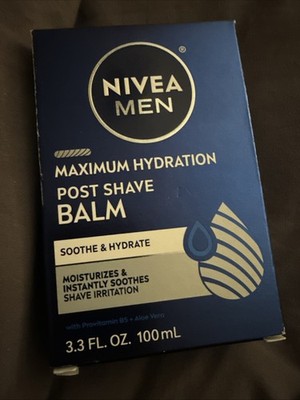 Nivea Men Maximum Hydration MOISTURIZING Post Shave Balm 3.3 oz (NEW)
