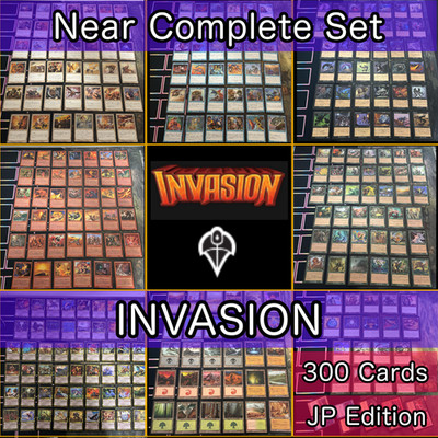 INVASION SET Near Complete Magic the Gathering MTG bulk lot fym0 INV JP1