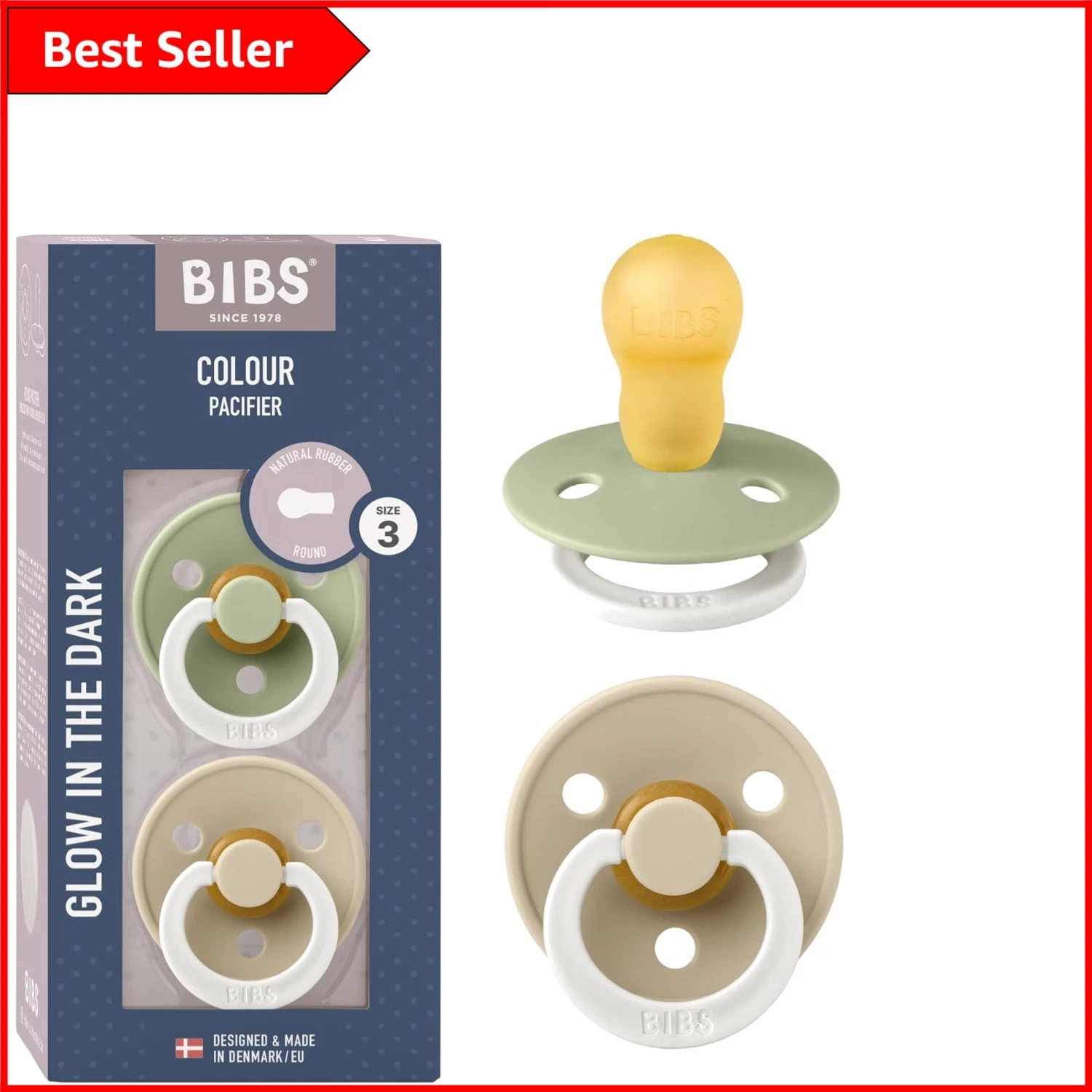 Comforting Glow Soother 2-Pack, BPA Free, for Ages 18+ - Sage/Vanilla