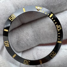 Black Ceramic Watch Bezel Insert Fits Rolex Submariner Date 126618LN