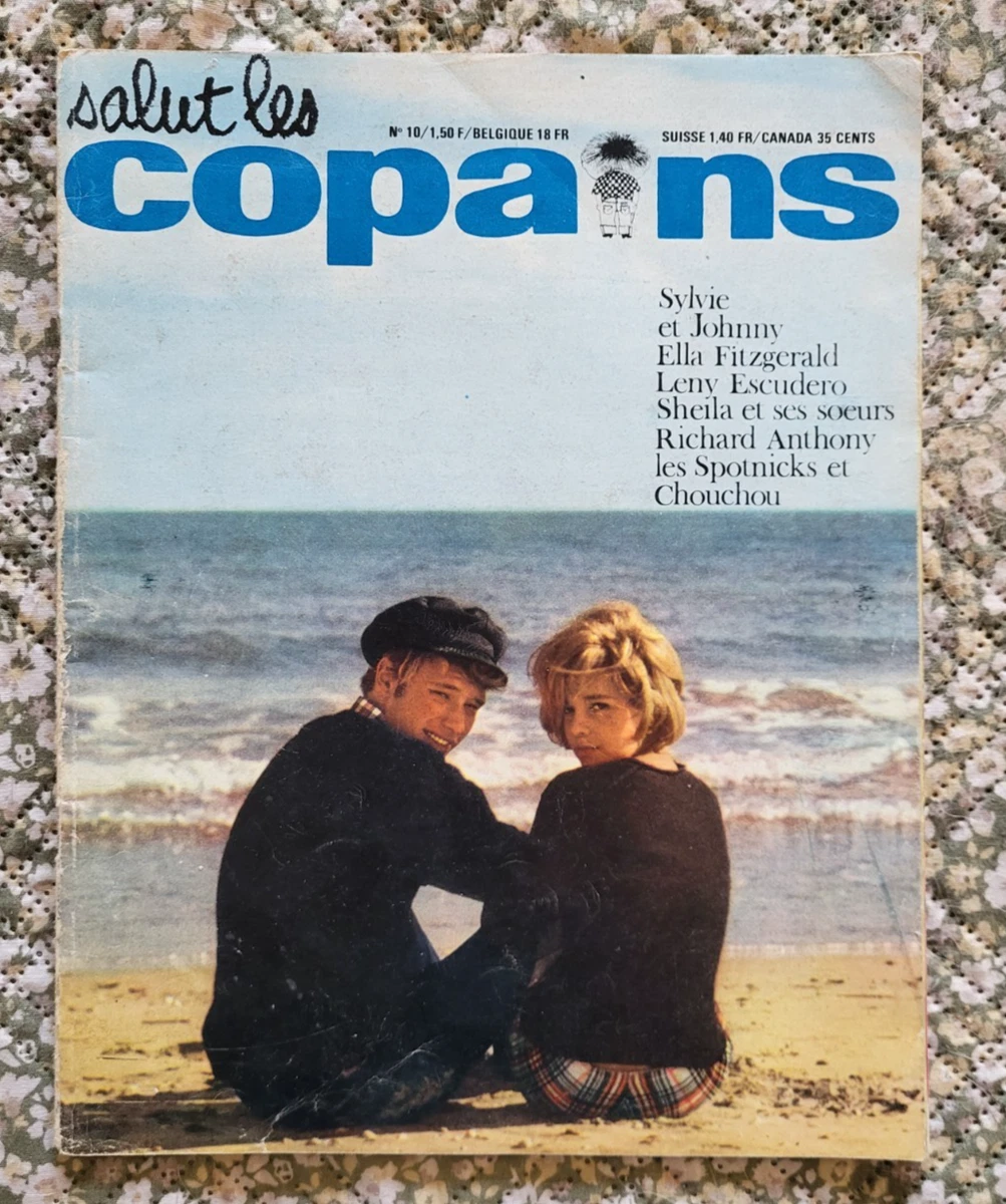 Salut les copains Johnny Hallyday dans magazines et revues