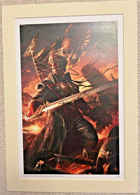 Warhammer A3 Limited 2014 Astra Militarum Numbered 8/75 OOP 30x42cm