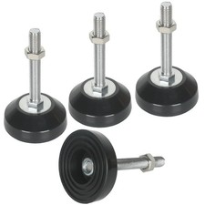Heavy Duty Leveling feet,Leg Leveler 3.14" Dia Base,Adjustable Leveling feet ...