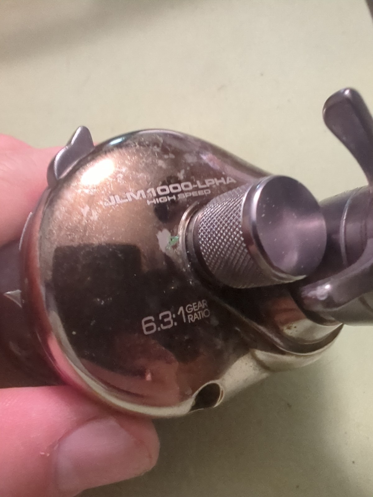 Bass Pro Johnny Morris Signature Series Casting Reel (RH) W/Case JLM1000-LPHA