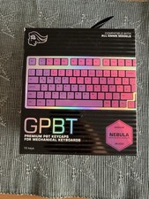 Glorious GPBT Keycaps PBT ISO DE-Layout Nebul...