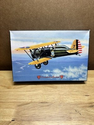 1/48 Classic Airframes US Bi Plane Boeing P-12 E Plastic Model Kit Airplane