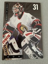 1997-98 Ottawa Senators NHL Hockey Team Issued Postcard - Ron Tugnutt