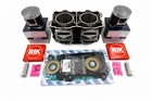 REMAN +.5mm 2002-2004 Sea-Doo 951 DI OEM 5 PORT Cylinder Top End Kit (Black)