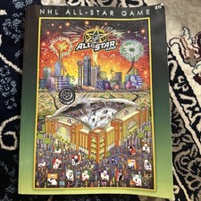 2007 NHL All Star Game Program 1/24 Daniel Briere MVP AA Center Dallas 83345b48