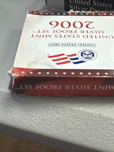 2006 U.S. Mint 10 coin 90% Silver Proof Set +box & COA / original packaging - Picture 13 of 16