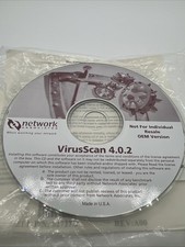                 PC Software CD Disc Network Associates VirusScan 4.0.2 OEM Version