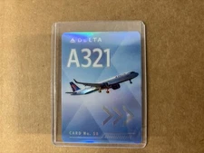 2022 Delta Airline Pilot Trading Card #58 Airbus A321