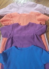 Authentic Amish Girls Dresses. Size 18 Months. Lot Of 4. Shipshewana IN EUC USA