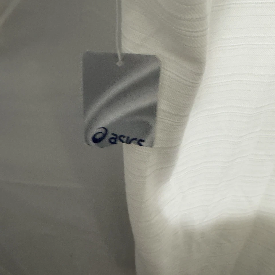 Camisa polo masculina de golfe ASICS branca 2X - Imagem 4 de 4