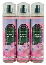 NEW Bath  Body Works Lot of 3 Bottles Ghoul Friend Fragrance Mist Spray 8 oz