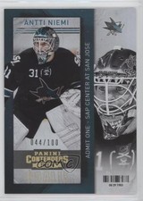 2013-14 Panini Playoff Contenders Gold 44/100 Antti Niemi #11 4t9