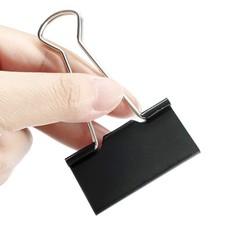 Extra Large Binder Clips 2-Inch Width 75 Pack , Big Paper Clamps Clips for O...