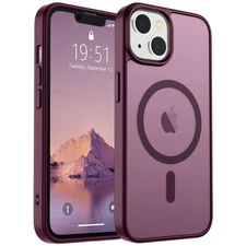 SUPFINE Magnetic for iPhone 14 Case  iPhone 13 Case Compatible with MagSafeMi...