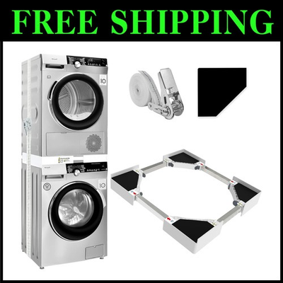 #ad #ad Adjustable 29 Inch Washer Dryer Stacking Kit for Space Saving Solutions $99.99