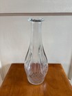 Vintage 1960's Mid Century Elegant Glass Decanter | 12" Tall — photo 2