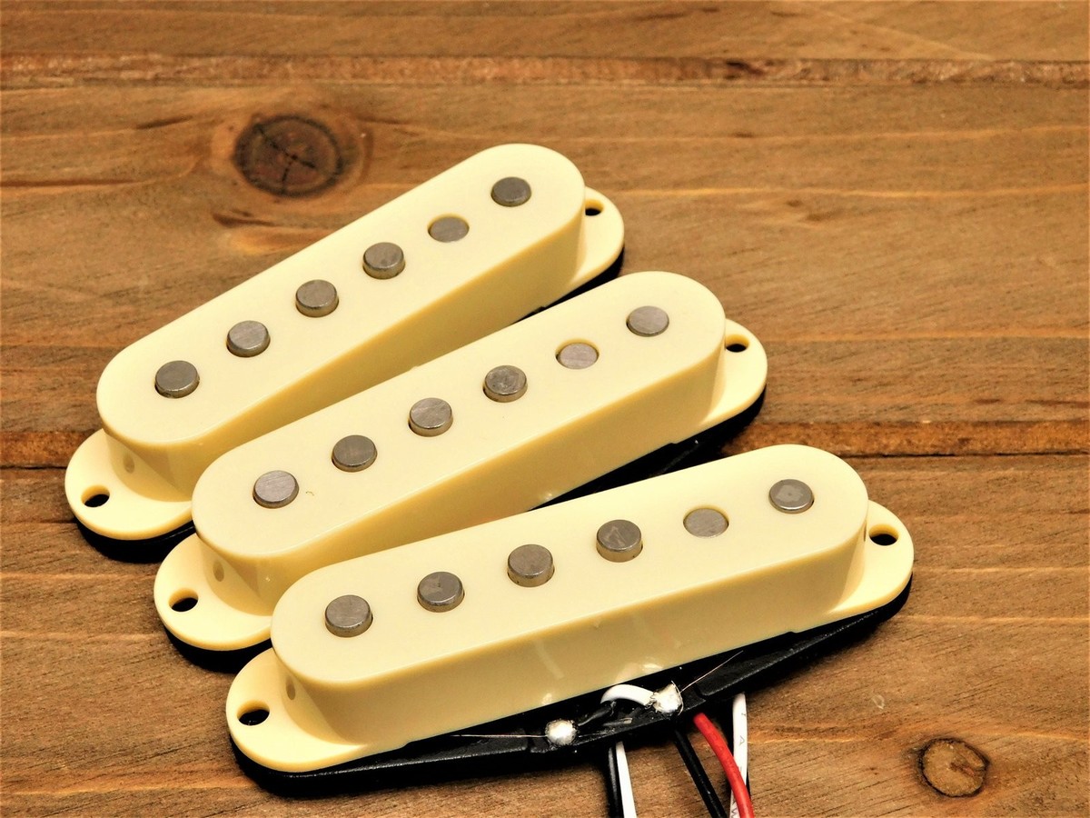 G.M. 62'z Alnico 5 Single Coil Pickup Set (Cream) | eBay