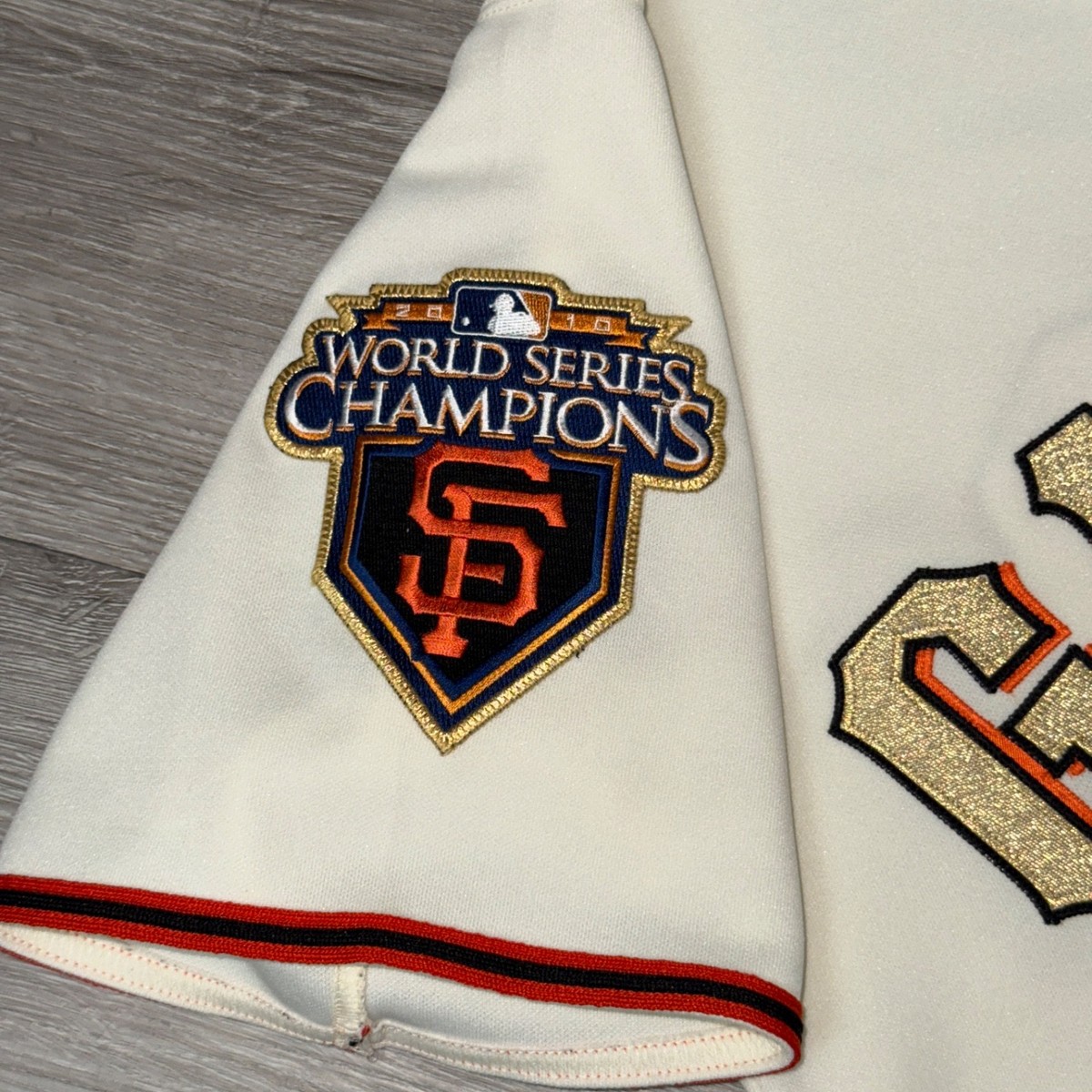 BUSTER POSEY SAN Francisco Giants 2010 Ring Ceremony Jersey 40