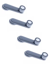 4 pcs = Window Crank Winder Handle Gray for Nissan Truck SUV Car