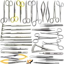 Chirurgische Blepharoplastik Set Mikro Lidchirurgie Desmarres Wundhaken Scheren